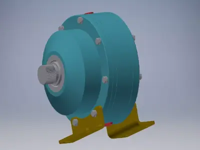 Reduce gearbox 3 d model 3D model