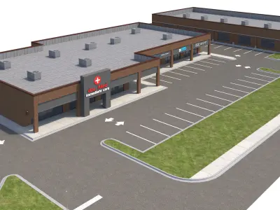 Retail-161 Retail Stores 3D model
