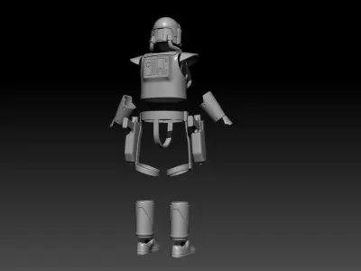 Fenn Rau Armor One12 Scale 3d files 3D print model