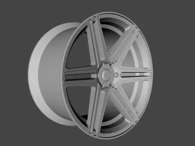 WHEEL BASED on DUB S123 SKILLZ 3D model