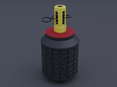 japanese bomb type 96 3D model