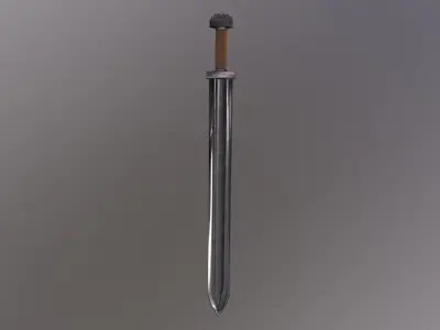 Viking Sword 01 3D model