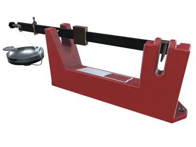Balance Beam Scale 3D model