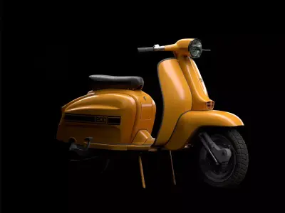 Lambretta jet 200 3D model