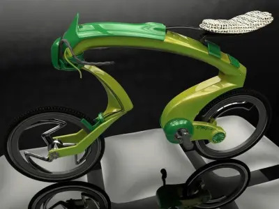 FantasyBike bicycle with seat Free 3D model