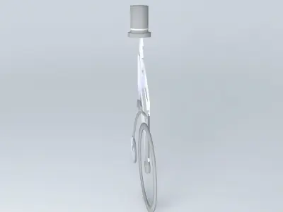 Bicycle man Free 3D model