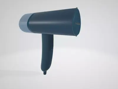 PHILIPS STH3000 SERIES HANDHELD 1000W STEAMER BLUE Low-poly 3D model