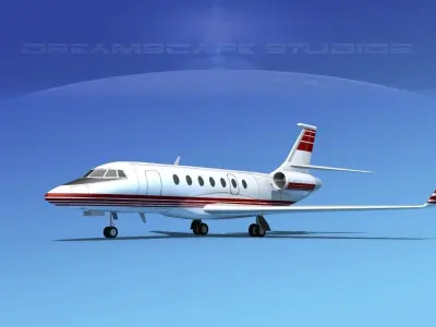 Dassault Falcon 2000 V02 3D model purchase