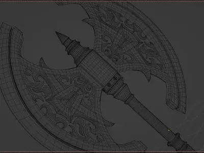 Blinding Light of Destiny Low-poly 3D model