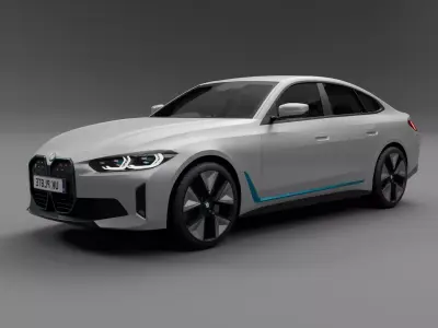 Bmw I4 Free 3D model