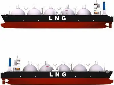 LNG Tanker - 01 - 3D model