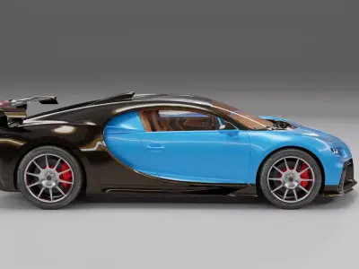 Bugatti chirin 3D model