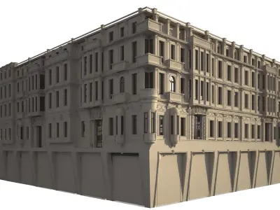 Historical Classic Building 3D model purchase
