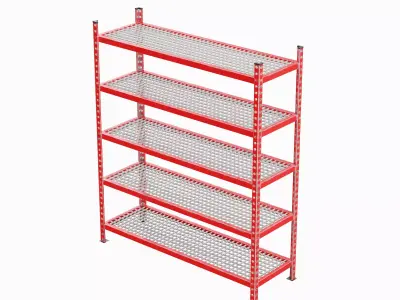 Iron Shelf 02 3D model