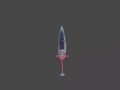 Zeloeman Sword A 31 Low-poly 3D model