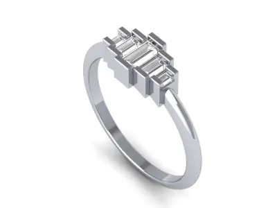 Wedding Ring  3D print model 188