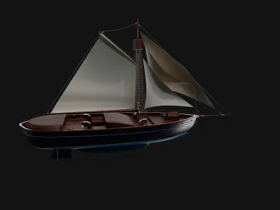 Dinghy 3D model
