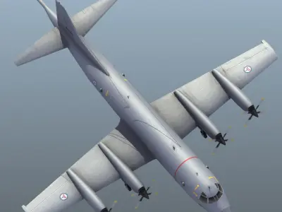 P-3 Orion RNoAF 3D model
