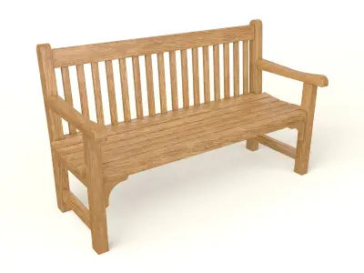 Park Bench 3D model by balamutka77