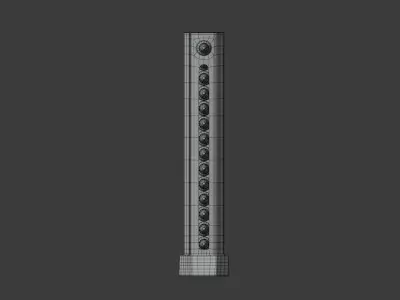 SIG SHORT  GUN Low-poly 3D model