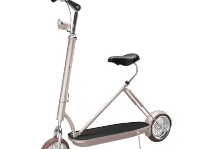 Bicycle electric scooters for adults 3D model