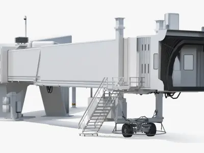  Passenger Boarding Bridge Extended 