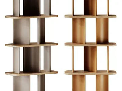 Parentesi DM Bookcase Double sided by Morica Design 3D model