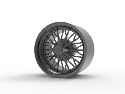 VINTAGE AR 018 WHEEL 3D PRINT MODEL  3D print model