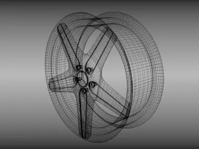 Mercedes rim 3D model