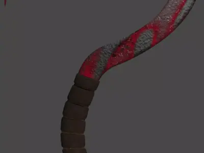 Cronus Sickle - Pink 3D model