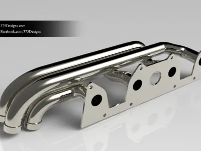 Exhaust Manifold Free 3D model