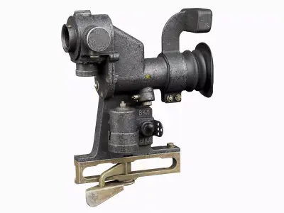 RPG 7 Sight PGO-7 Scope  Low-poly 3D model