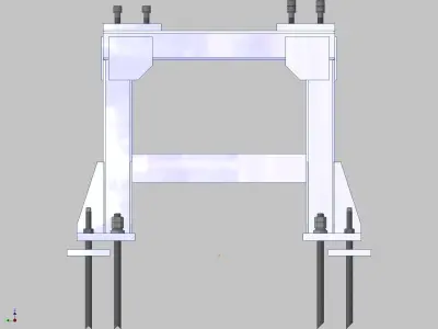 26372-ROBOT BASE BX130X-800 3D model