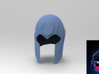 MAGNETO APOCALYPSE HELMET ready to 3dprint 3D model