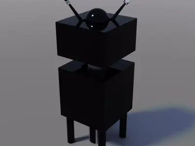Kronos robot Free 3D model