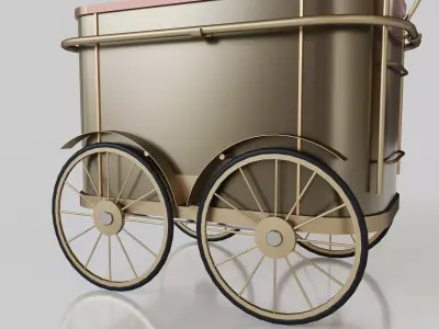 Tasting Cart 3D model