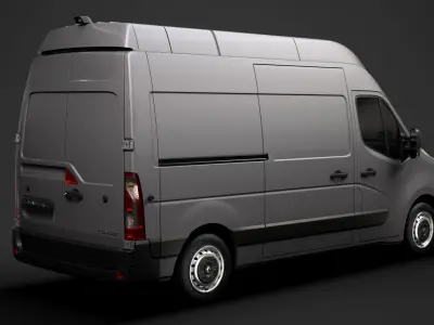 Renault Master L2H3 Van 2020 3D model