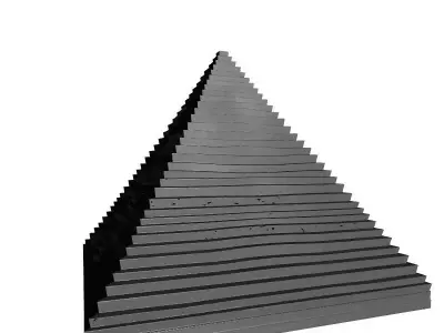 Egyptian Pyramid 3D Model 3D print model
