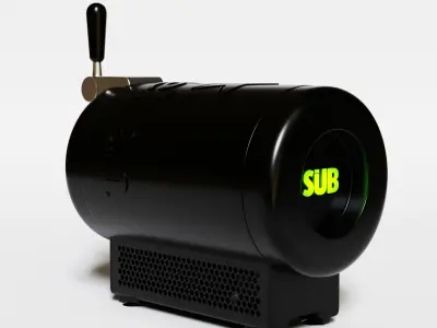 The Sub Draught Beer Machine 3D model
