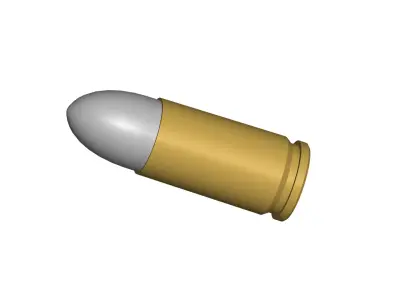 bullet 3D model 6