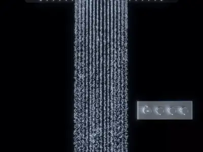 Ceiling Shower Axor 2 3D model