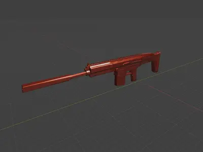 scar concept 3D model
