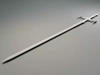 Sword Free low-poly 3D model 28