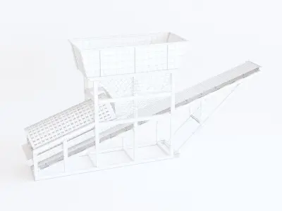 Vibrating machine 3D model