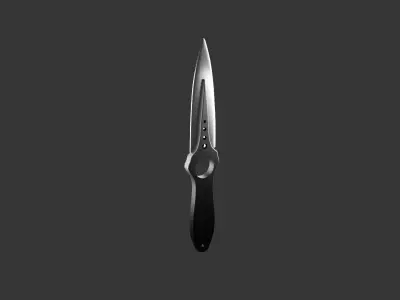 pocket knife  Low-poly 3D model