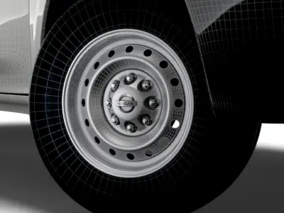 Nissan NV Cargo 2022 wheel 3D model