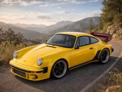 porsche 930  Low-poly 3D model