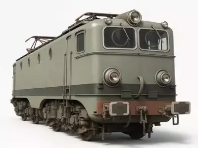 Locomotive - Alsthom 7600 Printable 3D print model