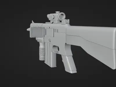 Subfusil mkIII 3D model