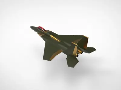F-15C Eagle 3D model purchase